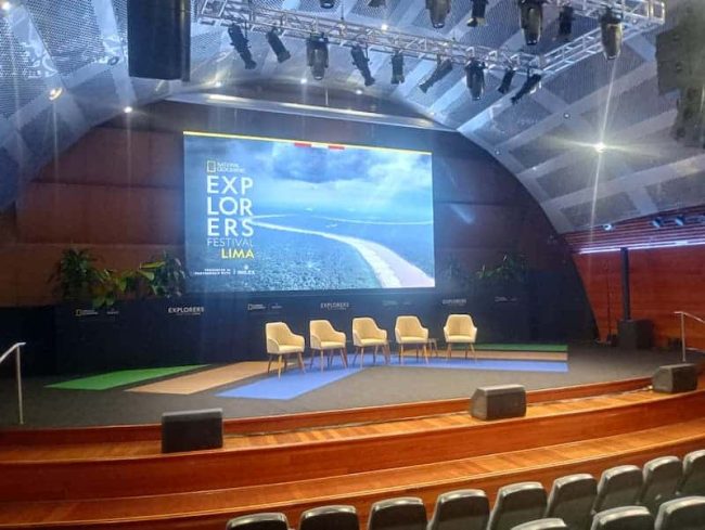 El National Geographic Explorers Festival en Lima-o