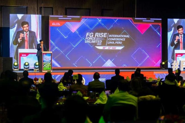 La Conferencia Internacional FG RISE Force Unlimited en Lima-o